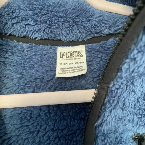 PINK Sherpa Quarter Zip - Picture 7 of 7